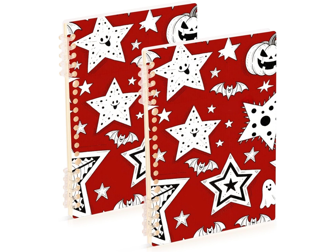 Besportble Juego De Estrella Y Polipropileno Viaje O Usándolo Como Diario Estudio 21,1 X 14,5 Cm