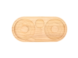 Rimmer De Sal Y Azúcar De Madera De Pino Con Base Impermeable, Herramienta Bar Para Cócteles Margarita
