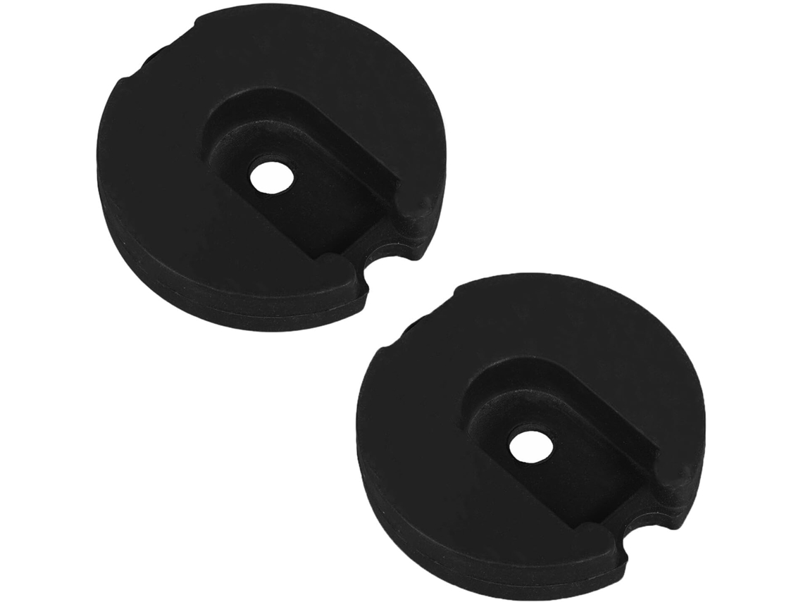 Besportble Contrapesos De Hierro Negro Amosfun Para Lámparas Y Pie Y Alfombras 9,00 X 9,00 X 2,00 Cm Pulgad...
