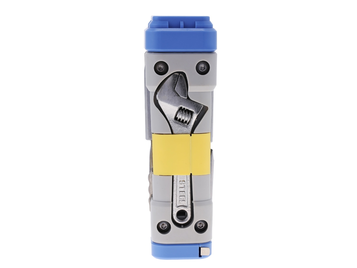Kit De Herramientas De Reparación Multifuncional Plegable Y Portátil Con Destornillador Y Tijeras.