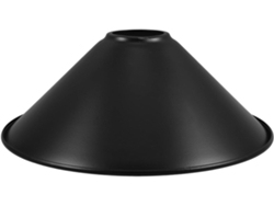 Lámpara De Mesa De Hierro Estilo Vintage Negro Cm