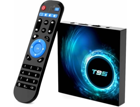 Box Smart TV CHRONUS T951203W1 (Android - 4 GB RAM - Negro)