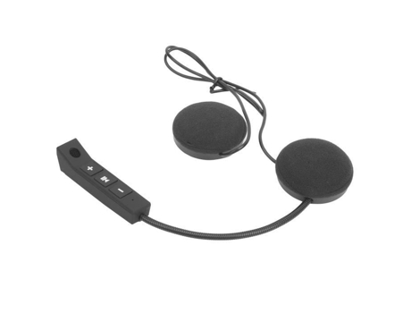 Lia Intercomunicador para Casco de Moto Casco de Moto inalámbrico Auricular Bluetooth Llamada Manos Libres con micrófono FDIT
