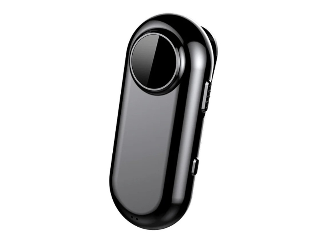 Mini cámara espía, cámara compacta de seguridad para el hogar Full HD 1080p con video en bucle, grabación de audio, visión nocturna, 32 g, color negro Yizhood