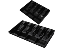 Caja De Almacenamiento Para Caja Registradora De 2 Piezas Con Cajón Deslizante Y Bandeja Insertable...