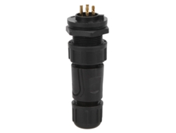 Yncm2026-conector De Cable Impermeable De 4 Pines Con Bloqueo De Hilo Accesorios Eléctricos 10a