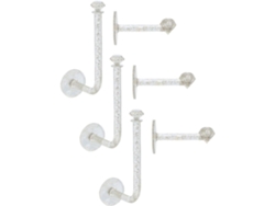 Organizador Pared Pinzas Cabello Gomas Elásticas 6 Piezas Colgar Guardar Dormitorio Baño