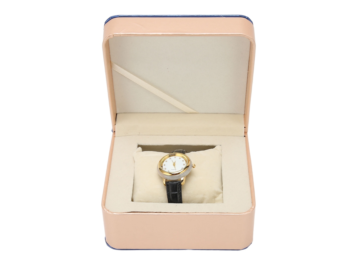 Reloj De Pulsera Para Mujer Con Piedra De Jade, Correa De Piel Sintética Y Diamantes De Imitación.