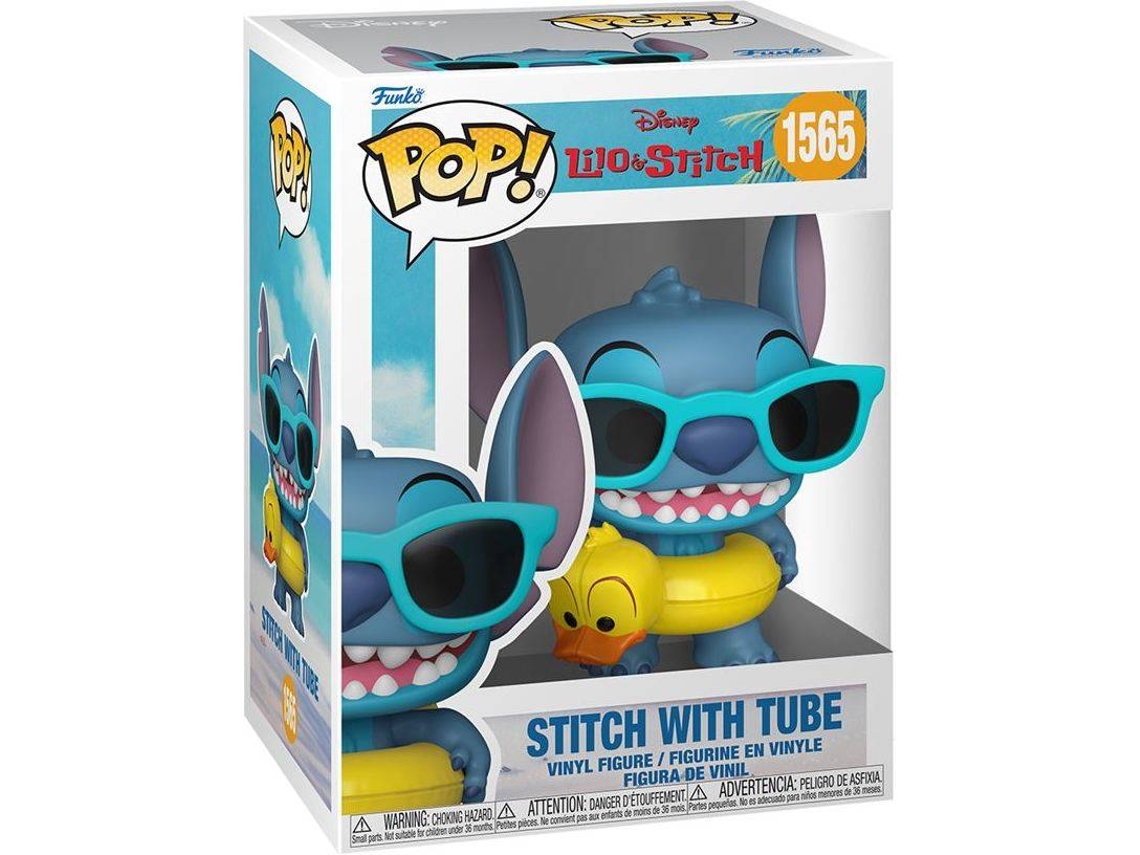Figura FUNKO Pop! Disney: Stitch con Tubo (Posible Chase)