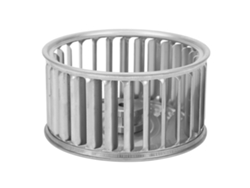 Rueda Centrífuga Multiwing Para Motor De Soplador, Hoja Galvanizada, 5in (128x65x11mm), Accesorios Herramientas Eléctricas