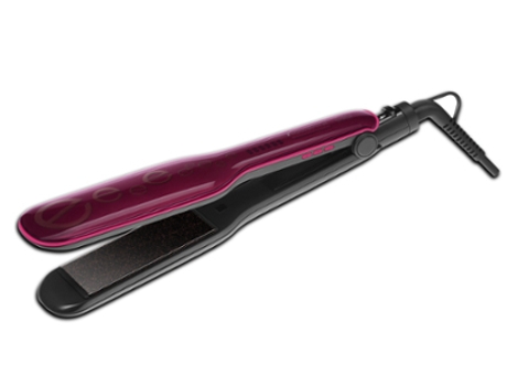 Rowenta Liss Sf4112f0 plancha de pelo con recubrimiento keratina y turmalina plantalla led sistema placas flotantes grandes ajuste temperatura apagado elite look sf4112 extraliss para cabello granate sf4112fo 6 130230ºc queratina 130230 18
