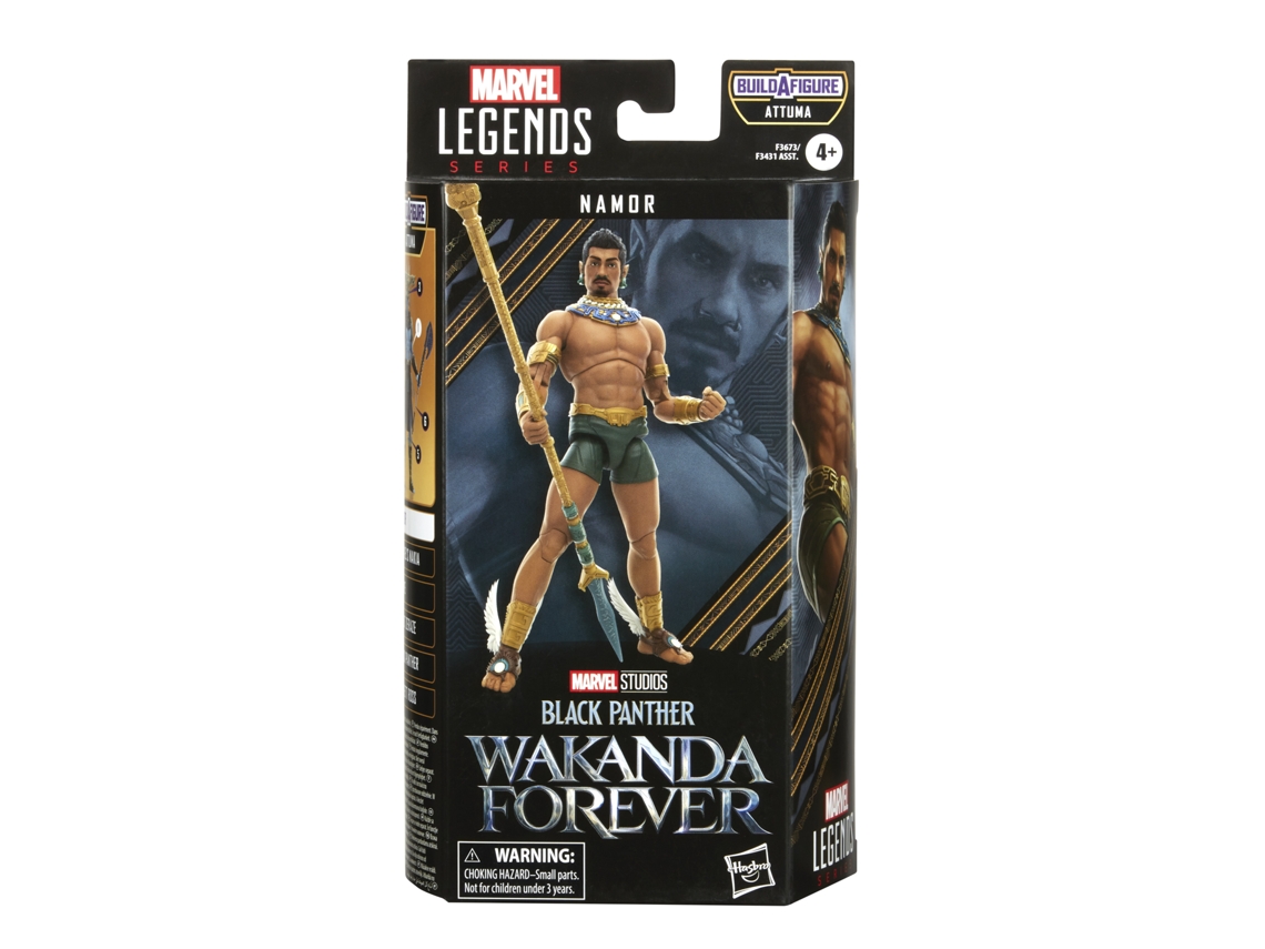 Figura de Acción BLACK PANTHER Marvel Legends Series Namor