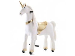 Vrooomy Caballo Mecánico Para Niños L - 6 A 9 Años - Caballo De Juguete - Oro