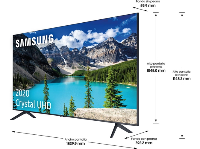 Tv Samsung Ue82tu8005 Led 82 208 Cm 4k Ultra Hd Smart Tv Worten Es