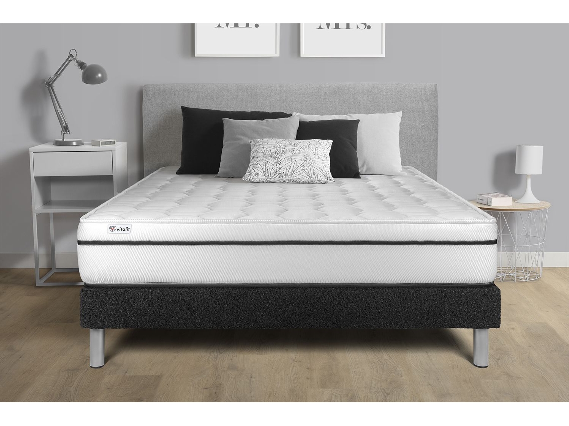 Canapé de Matrimonio Vital Spa VITALIT Negro (200x200)