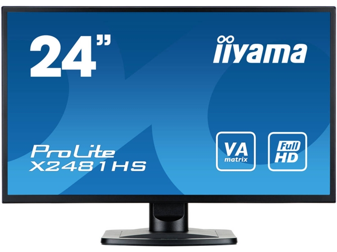 Monitor iiyama ProLite X2481HS-B1 (23.6'' - Full HD - LED)