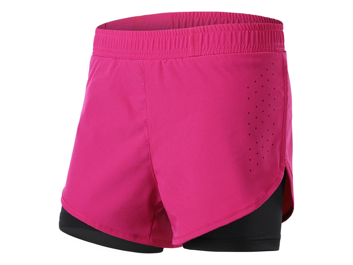 Vlrla-2026pantalones Cortos De Running Para Mujer 2 En 1 Secado Rápido Transpirable Con Forro Largo Para Entrenamiento Y Ciclismo
