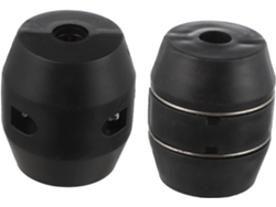 Juego de 2 pesas esféricas para grifo de cocina, prácticos accesorios de plástico para fregadero, Co Gokoco