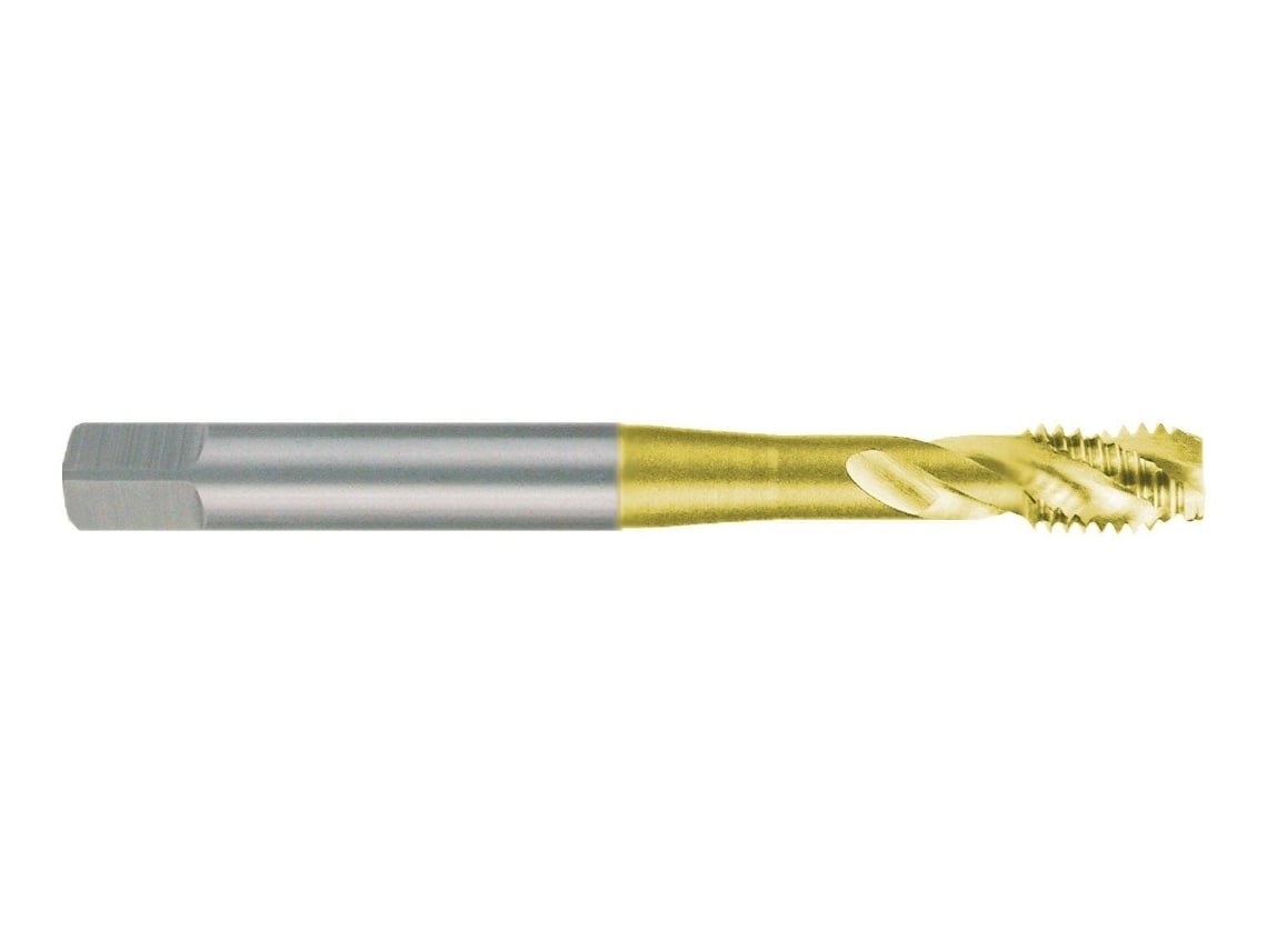RUKO-234080T-Macho de roscar para máquinas M DIN 371 HSS-TiN rectificado tipo C. Rosca M 8