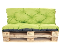 Conjunto Cojines Palet Asiento 120 x 80 y Respaldo 120 x 40 cm Lima cojines sofá - cojín para palet in-exterior SETGARDEN
