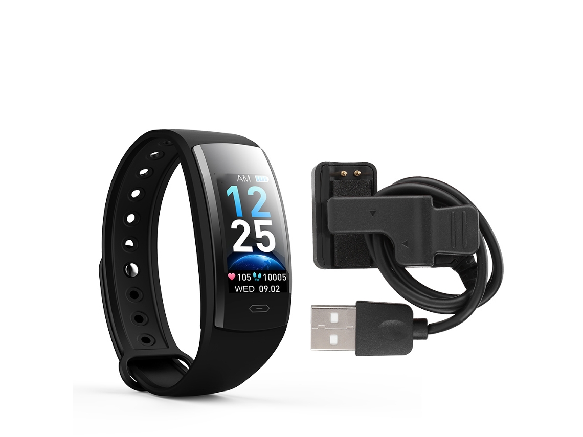 Pulsera inteligente EOOCOO (monitorización de frecuencia cardíaca, múltiples modos deportivos)