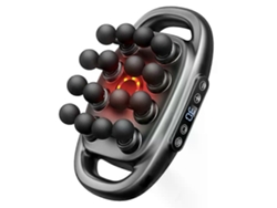 Masajeador corporal vibratorio de alta frecuencia con 16 cabezales para fascia - Nostalgia88