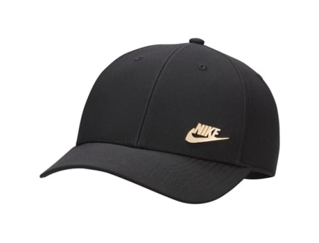 Gorra NIKE Dri-Fit Club Metallic Futura Cap, Negro, Unisexo M/L