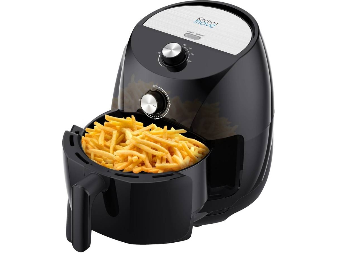 Freidora de Aceite KITCHEN MOVE BAT-611 (3.5 kg - Negro)