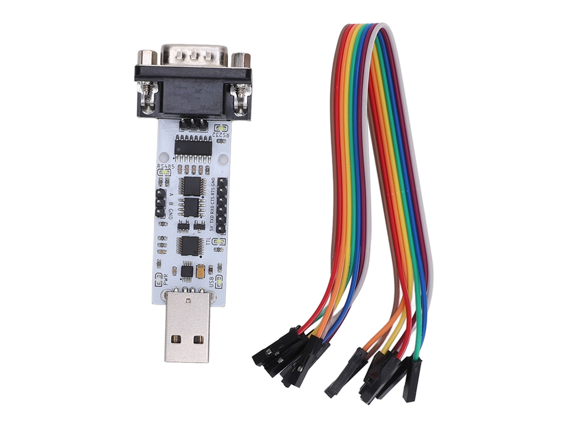 Módulo Usb A Serie 6 En 1 Conversión Automática Plug And Play Convertidor Usb A Ttl Rs232 Rs485