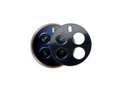 Protector Cámara Metalizado Negro Para Realme 12 Pro Plus 5g