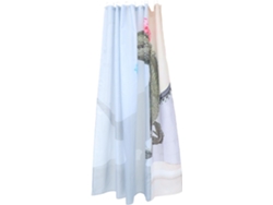 Yarnow 1juego Cortina De Baño Con Diseño De Dinosaurio Antimoho Y Para Decoración De Baño Y Ducha Decorativo Para Hogar