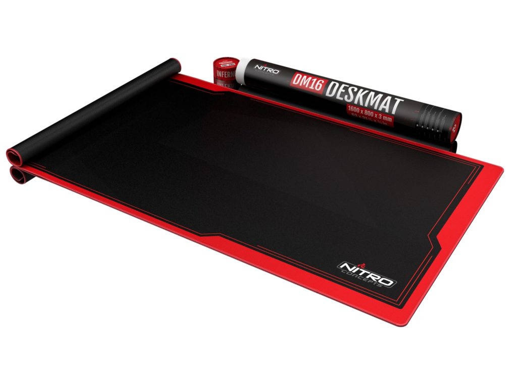 Alfombrilla Gaming NITRO CONCEPTS DM16 (Negro)