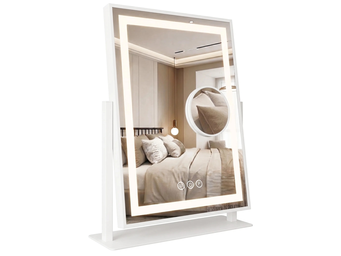 Espejo Rea Lumi White 30x40 Led