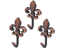 Colgador De Pared De Metal Con Gancho Individual En Forma De Flor