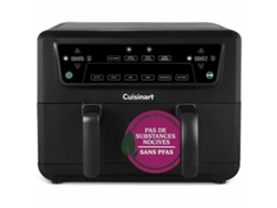 Freidora de aire Cuisinart negra de 2400 W