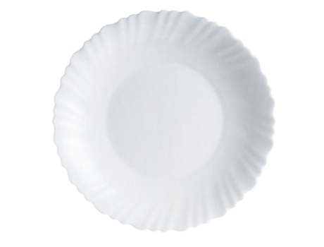 Plato LUMINARC (Blanco - Vidrio)
