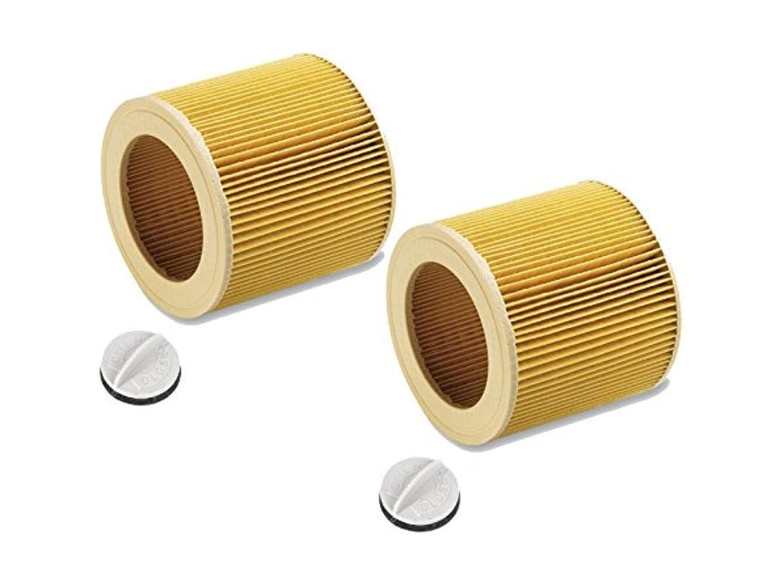 2026-cartucho Filtro Para Karcher Wd2 Wd3 Mv3 A 2204 2254 2101 2201, 6.414-552.0, 2 Piezas
