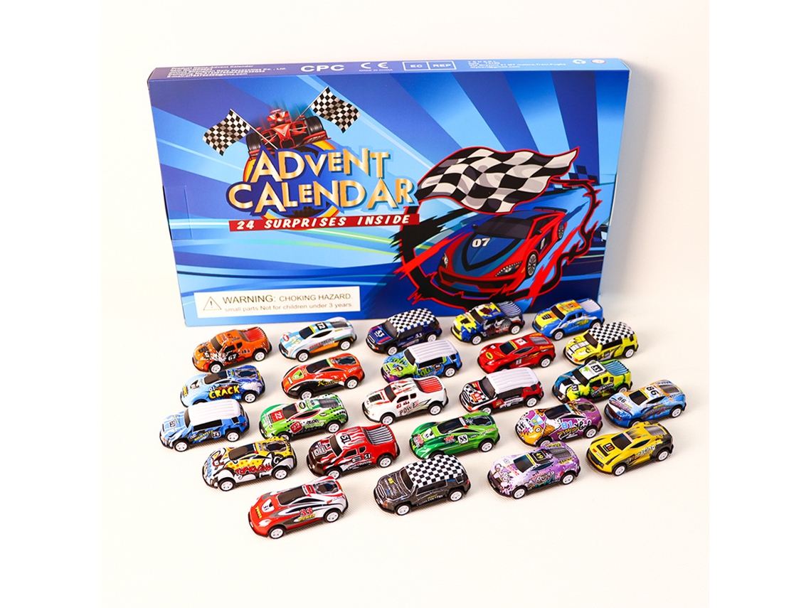 Calendario de Adviento 2025: 24 coches Hot Wheels para coleccionistas infantiles - Regalo de Navidad