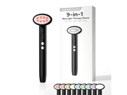 Masajeador facial y ocular 9 en 1 con microcorriente EMS para belleza MDUG