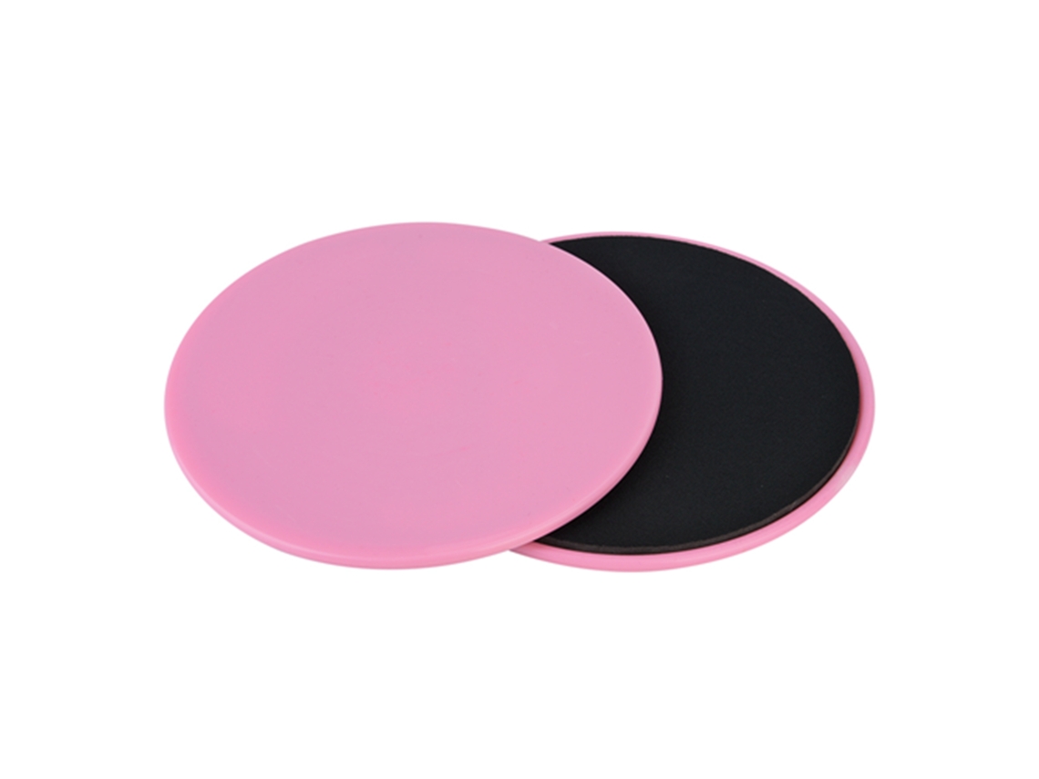 Ycnm-2 Discos Deslizantes Para Ejercicios De Fitness, Para Entrenamiento De Cuerpo Completo, Color Rosa.