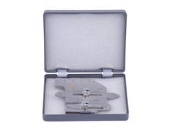 Calibrador De Soldadura Hjc-40 De Acero Inoxidable Con Múltiples Funciones Para La Inspección De Juntas Soldadas.