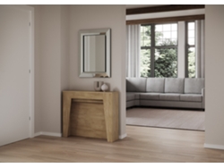 Consola extensible 90x25/181 cm Anea Roble Natural