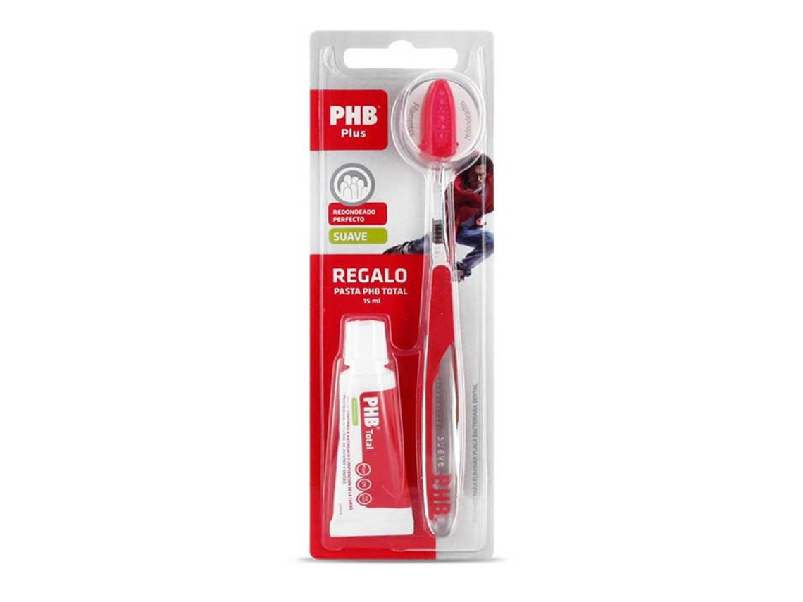 Cepillo de Dientes PHB Plus Cepillo Dental Suave Adulto