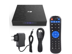 Reproductor Multimedia T9-rk3318-4 Con Wi-fi 2.4g, Bluetooth, Usb 3.0, 32 Gb De Almacenamiento Y Resolución 4k Para Android 8.1.