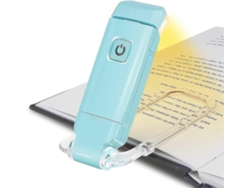 Lámpara de lectura LED recargable por USB, ideal para leer en la cama, con 3 niveles de intensidad y empuñadura. Nostalgia88