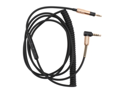 Cable De Audio Para Auriculares Sennheiser Hd4.30, Hd4.40, Hd4.50 Y Hd400 Con Micrófono Y Control De Volumen.