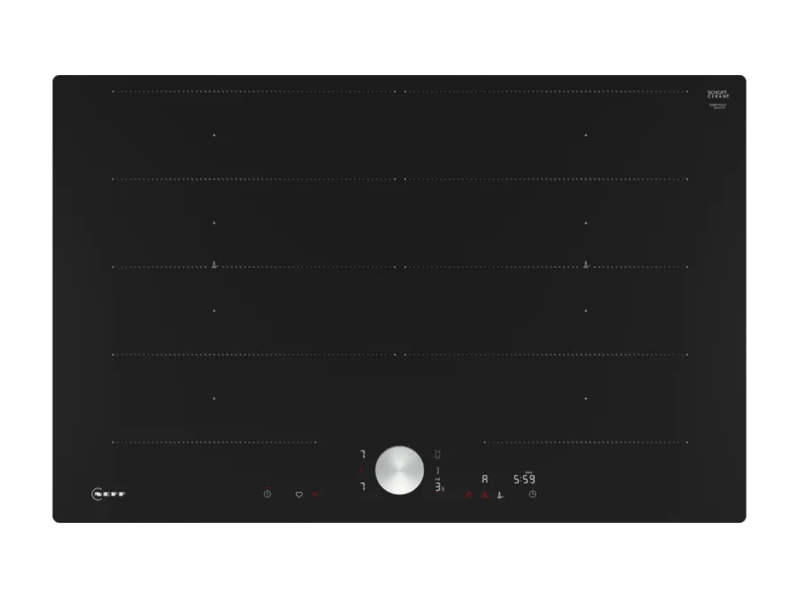 Placa de Induccíon NEFF T68OTY4L0 (Eléctrica - 80 cm - Negro)