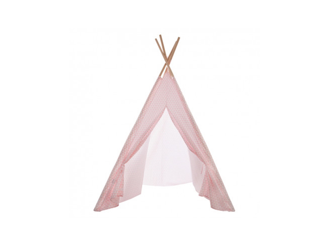 Tipi rosa con da almacenaje 160x120x120cm| Atmosphera