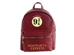 Mochila de Harry Potter con estampado del Expreso de Hogwarts y Plataforma 9¾, ultra elegante, color rojo