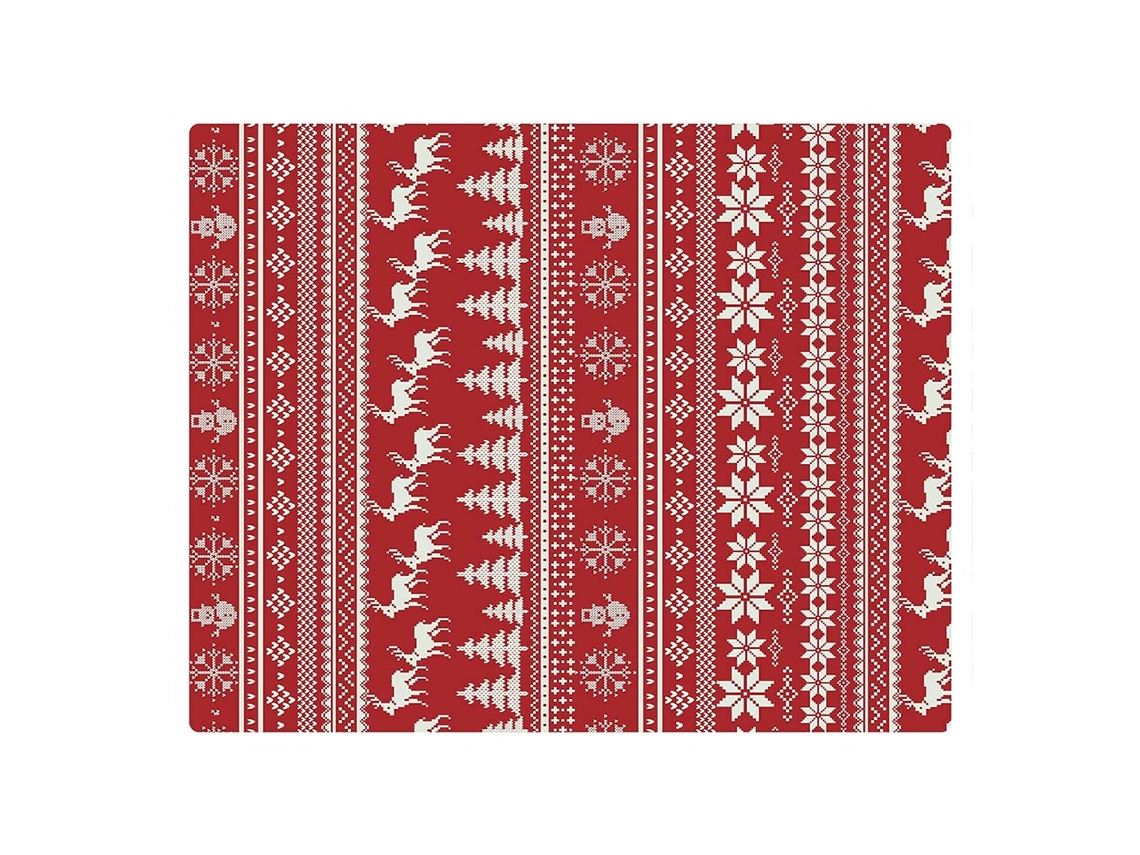 Manta De Navidad | Reversible, Microfibra, Acogedora, Terciopelo, Manta Caliente Con Dibujo De Reno